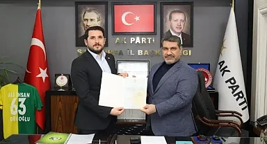 AK Parti Karaköprü ilçe başkanı Canbek oldu!