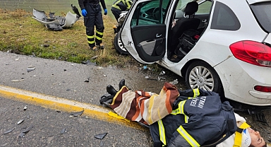 Batman’da iki otomobil çarpıştı: 7 yaralı