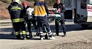 Hafif ticari araç takla attı: 3'ü ağır 6 yaralı