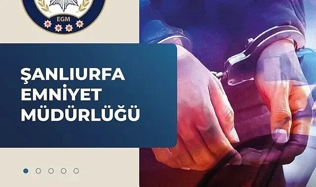 Haliliye'de 3 ayrı dosyadan araması bulunan şüpheli yakalandı