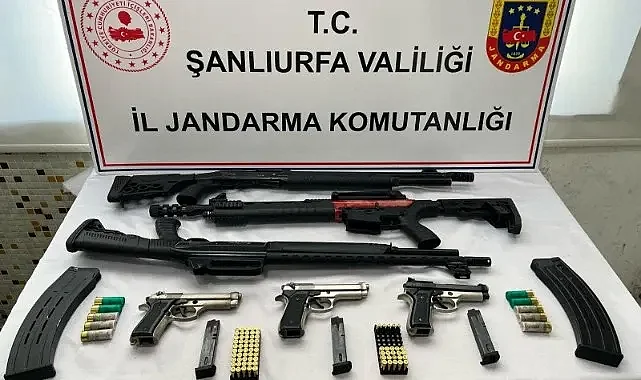 Harran'da silah kaçakçısına operasyon! 1 gözaltı