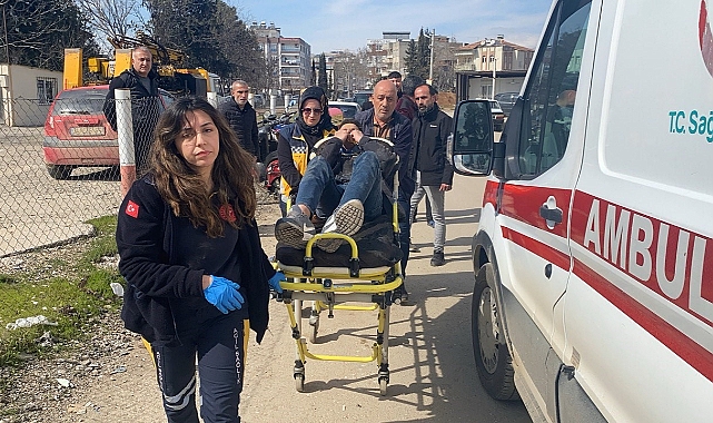 İki motosiklet çarpıştı: 1 yaralı
