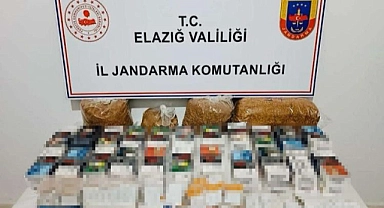Kaçak tütün ve makaron ele geçirildi