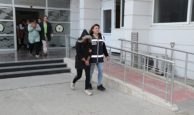 Kadın hırsızlık çetesi "Gaco" çökertildi: 8 tutuklama