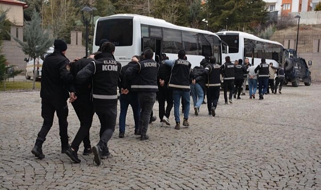 Kafes 37 operasyonunda 20 şüpheli tutuklandı