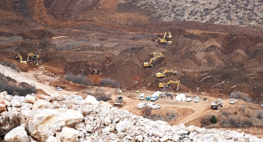 Kayıp işçileri arama çalışmaları 7. gününde devam ediyor