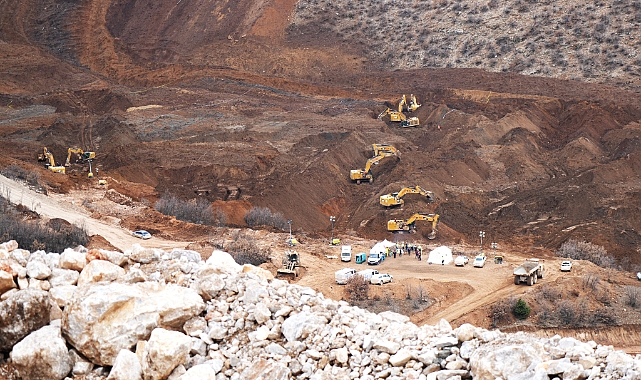 Kayıp işçileri arama çalışmaları 7. gününde devam ediyor