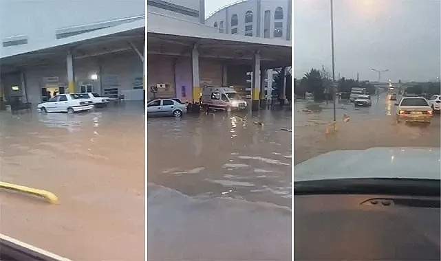 Şanlıurfa'da hastaneyi su bastı!
