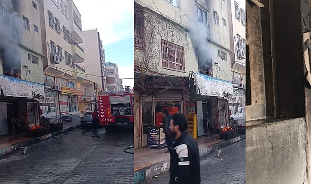 Şanlıurfa'da mesken yangını!