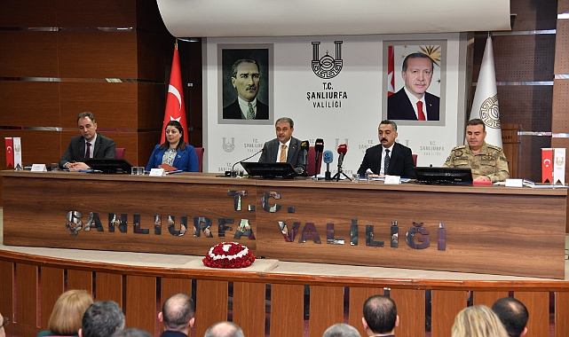 Şanlıurfa'da seçim güvenliği toplantısı gerçekleştirildi
