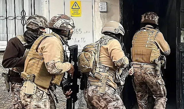 Şanlıurfa dahil 14 ilde eş zamanlı operasyon: 42️ şüpheli yakalandı