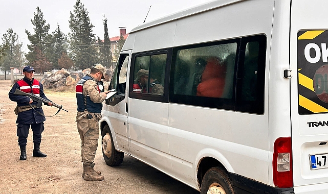 Siverek’te okulların açılmasıyla denetimler başladı