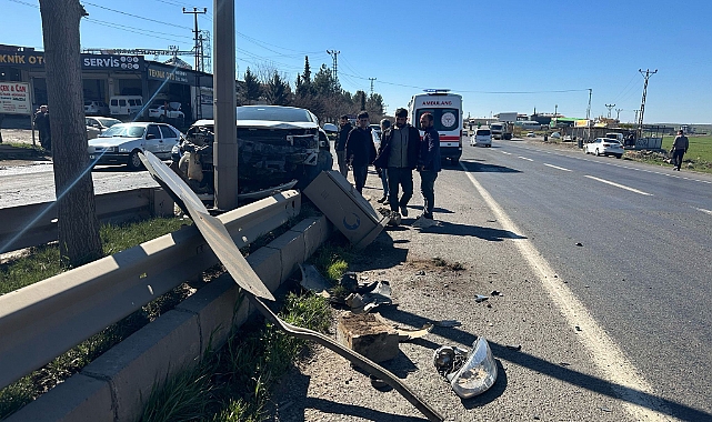 Siverek'te trafik kazası: 5 yaralı