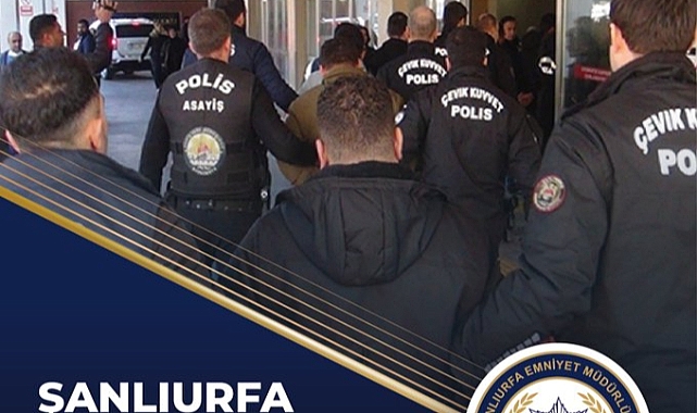 Urfa'da aranan 4 şahıs yakalandı!
