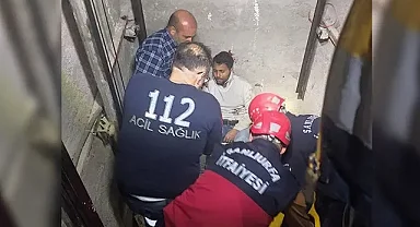 Urfa'da bir genç 5.kattan asansör boşluğuna düştü!