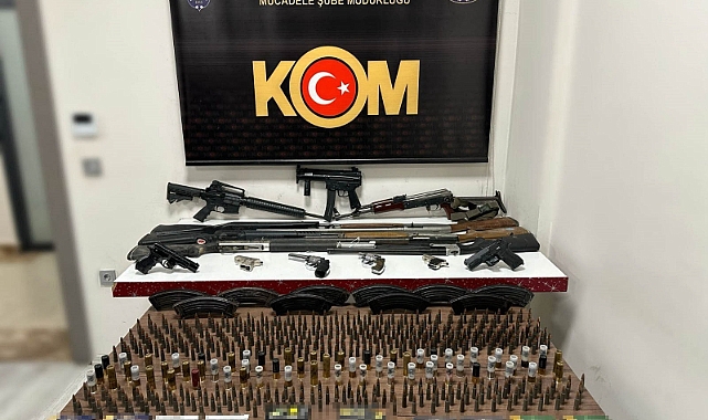 Uzun namlulu silahlar ele geçirildi: 67 gözaltı