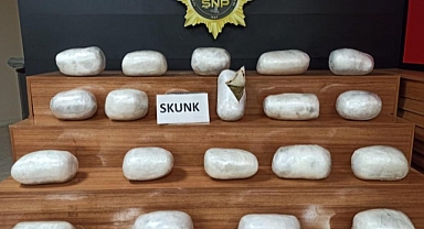 Vali Şıldak paylaştı! Şanlıurfa'da 20 kilo uyuşturucu ele geçirildi