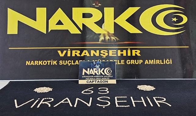 Viranşehir'de uyuşturucu operasyonu! Yüzlerce hap ele geçirildi