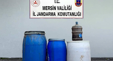 210 litre sahte içki ele geçirildi