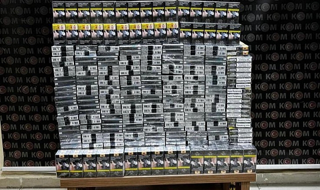Akçakale'de kaçakçılık operasyonu! Bin 350 sigara ele geçirildi