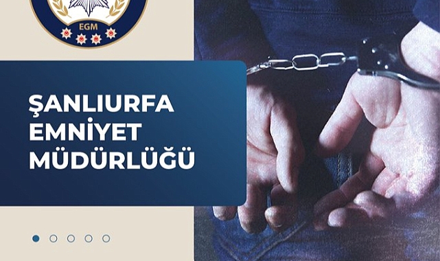 Akçakale'de şüphe üzerine durdurulan şahsın, gözaltına alındı