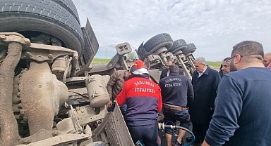 Başkan Beyazgül bu sefer yaralının bilincini açık tutmak için çaba harcadı