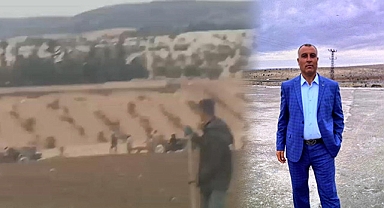 Birecik'te ki arazi kavgasının görüntüleri ortaya çıktı!