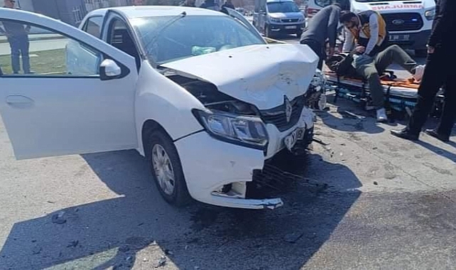 Elazığ’da trafik kazası: 2 yaralı