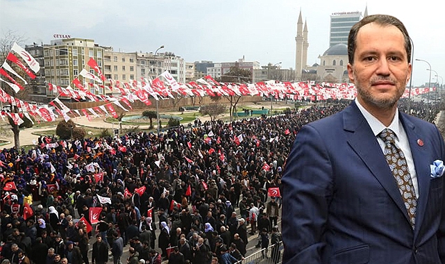 Fatih Erbakan Şanlıurfa'ya geliyor