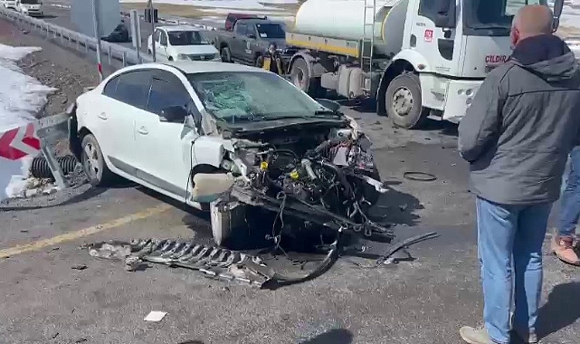 Feci trafik kazası: 4 yaralı