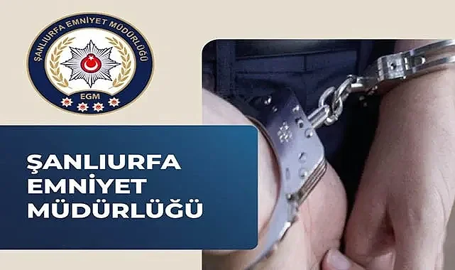 Kesinleşmiş hapis cezası bulunan şahıs Haliliye'de yakalandı!