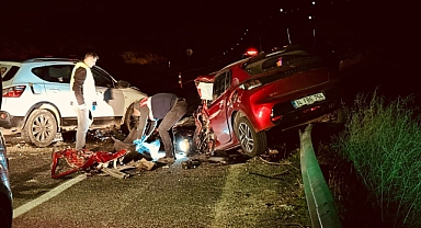 Şanlıurfa’da iki otomobil çarpıştı: 1 ölü, 2 yaralı