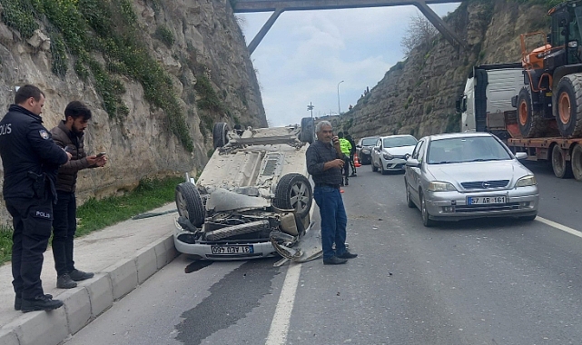 Şanlıurfa'da kaza! Otomobilin sürücüsü yaralandI