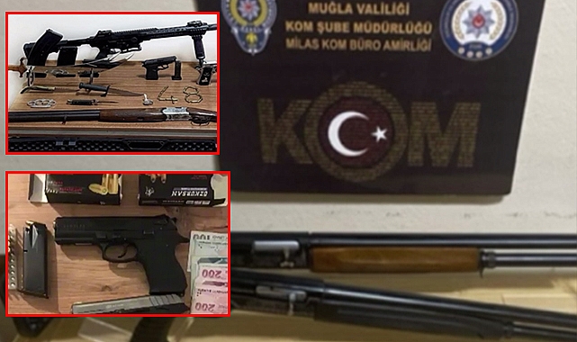 Şanlıurfa dahil 75 ilde silah kaçaklarına operasyon! 844 silah ele geçirildi