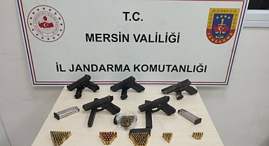 Silah kaçakçılığı operasyonu: 5 gözaltı