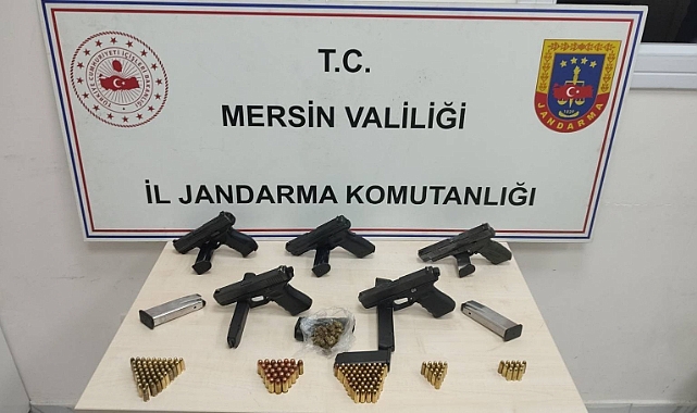 Silah kaçakçılığı operasyonu: 5 gözaltı