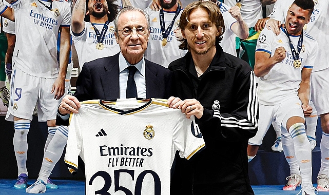 Toni Kroos 300, Luka Modric ise 350. maçına çıktı