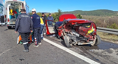 Bayram tatili yolunda kaza: 3 yaralı