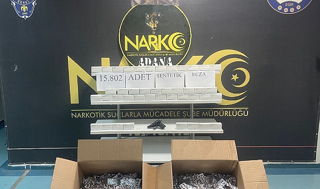 Binlerce uyuşturucu hap ele geçirildi: 3 kişi tutuklandı