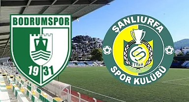 Bodrum FK : 2– Şanlıurfaspor: 1