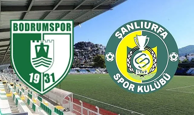 Bodrum FK : 2– Şanlıurfaspor: 1