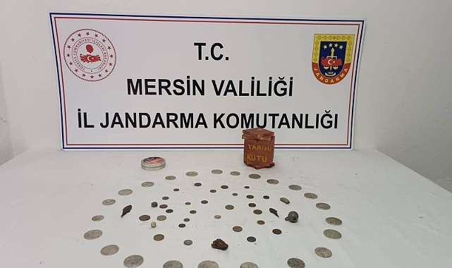 Çok sayıda tarihi eser ele geçirildi, 2 şüpheli yakalandı