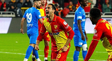 Göztepe’nin en skoreri Yalçın Kayan