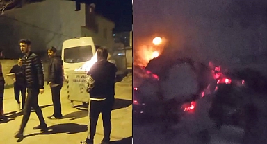 Hilvan'da oy yakma görüntüleri ortaya çıktı