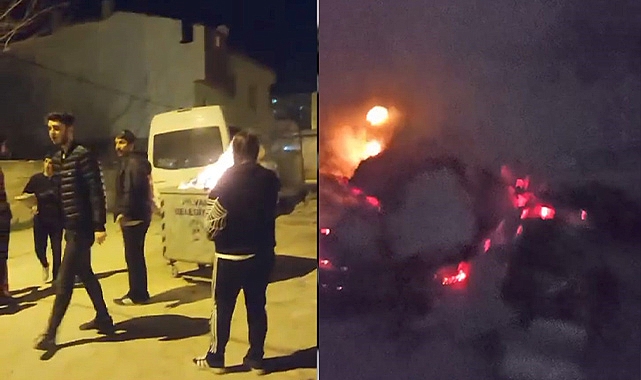 Hilvan'da oy yakma görüntüleri ortaya çıktı
