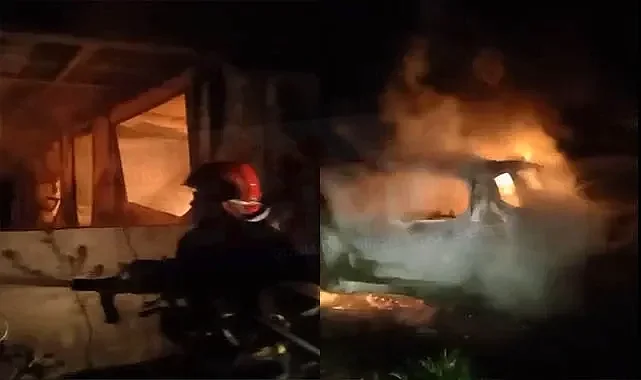 Karaköprü'de yangın!  2 ölü