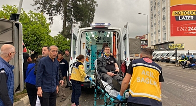 Otel servis aracı devrildi: Çok sayıda yaralı