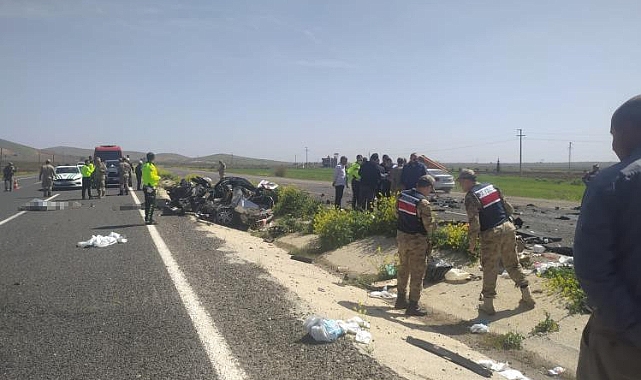 Şanlıurfa'da feci kaza 4 ölü