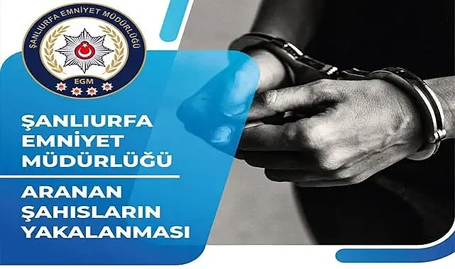 Siverek'te hapis cezasıyla aranan 3 şahıs yakalandı!