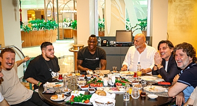 Vincenzo Montella, Adana Demirspor yöneticileriyle bir araya geldi